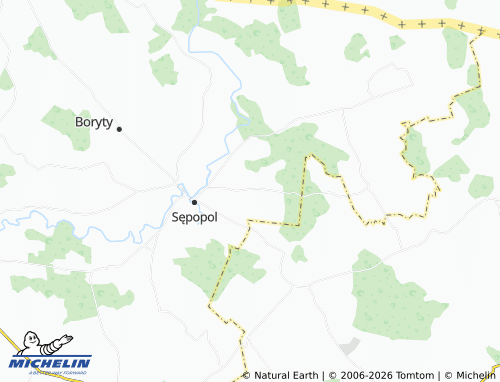 MICHELIN Romankowo map - ViaMichelin