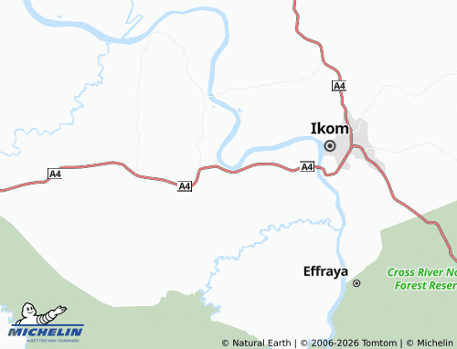 Mappa MICHELIN Okuni - ViaMichelin