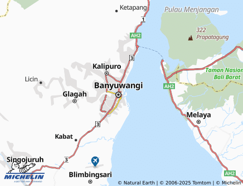 Carte MICHELIN Kampung Melayu - ViaMichelin