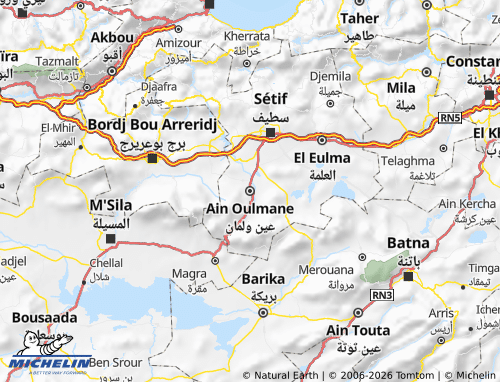 MICHELIN Ayn Walman map - ViaMichelin
