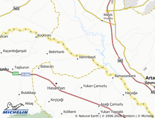 MICHELIN Kerimbeyli map - ViaMichelin