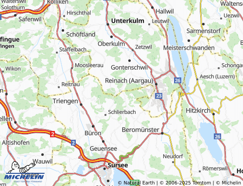 MICHELIN-Landkarte Bohler - ViaMichelin