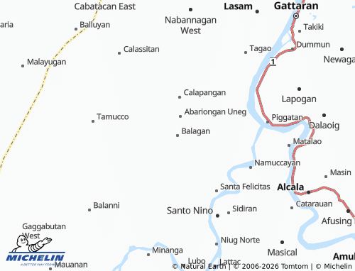 MICHELIN Balagan map - ViaMichelin