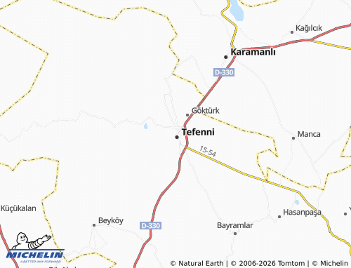 MICHELIN Kır map - ViaMichelin