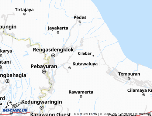 Carte MICHELIN Kutamukti - ViaMichelin