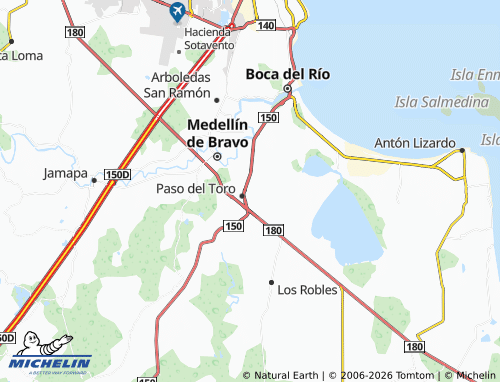 MICHELIN Pedregal map - ViaMichelin