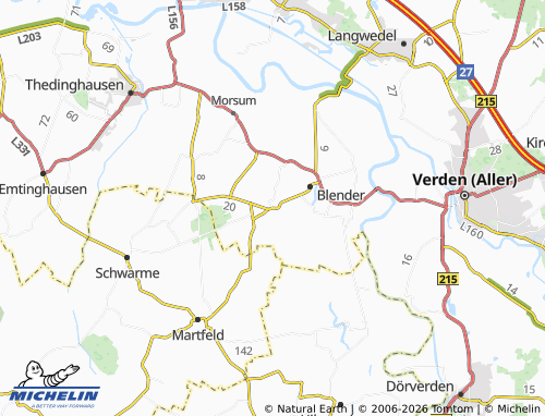 MICHELIN Einste map - ViaMichelin