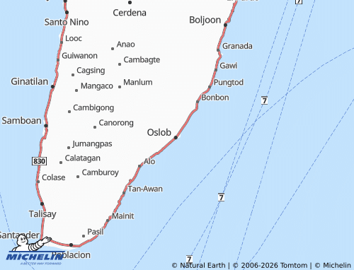 Mappa MICHELIN Poblacion - ViaMichelin