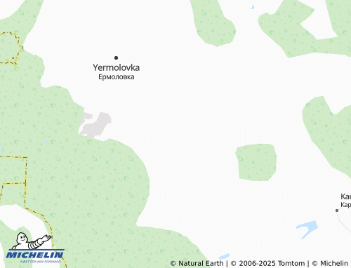 MICHELIN Mordovskaya Kandarat' map - ViaMichelin
