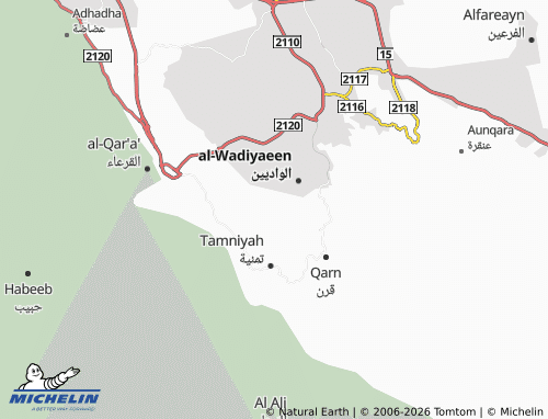 MICHELIN-Landkarte al-'Aseel - ViaMichelin