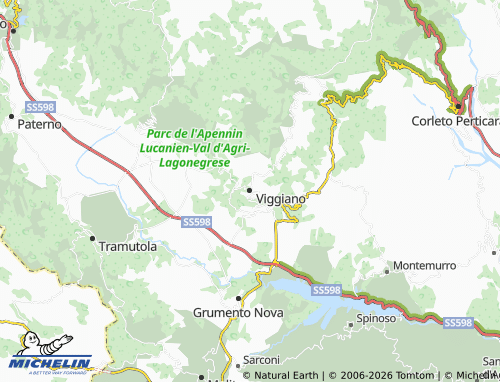 Mappa MICHELIN Viggiano - ViaMichelin