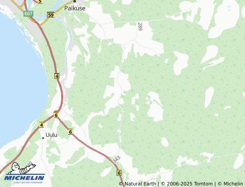 MICHELIN Vaskrääma map - ViaMichelin