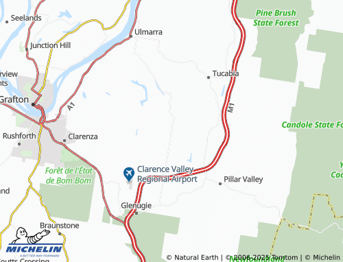 MICHELIN Lavadia map - ViaMichelin