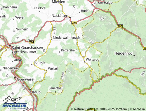 Mapa MICHELIN Lipporn - ViaMichelin