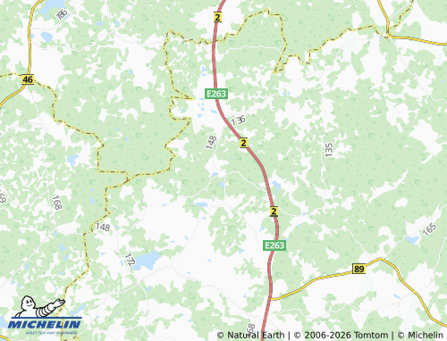 Mapa MICHELIN Krüüdneri - ViaMichelin