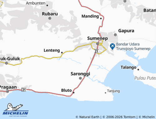 MICHELIN Sendir map - ViaMichelin
