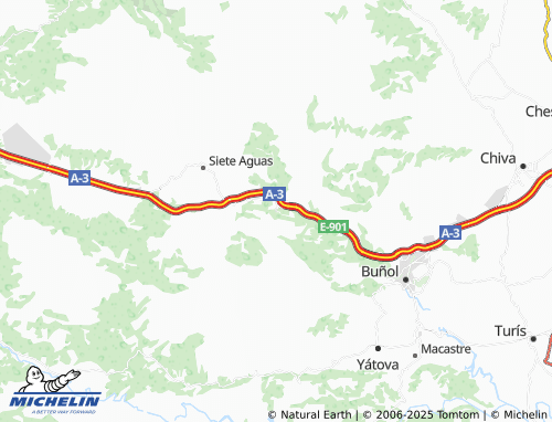 MICHELIN Colonia La Peraleja map - ViaMichelin