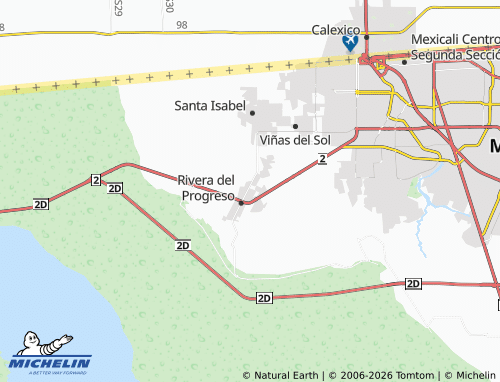 Kaart MICHELIN Valle del Progreso - ViaMichelin