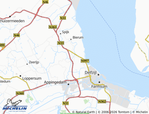Carte MICHELIN Holwierde - ViaMichelin