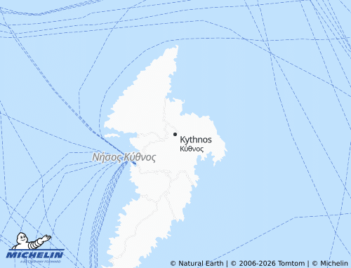 Carte MICHELIN Kythnos - ViaMichelin