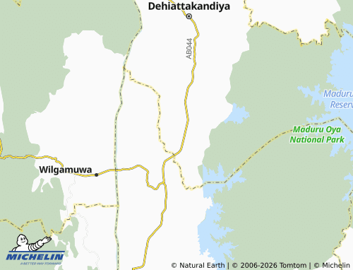 Mappa MICHELIN Nawa Medagama - ViaMichelin