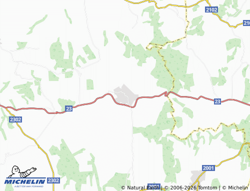 Mappa MICHELIN Tetovo - ViaMichelin