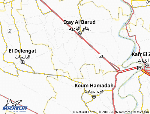 Mapa MICHELIN Ma'niya - ViaMichelin