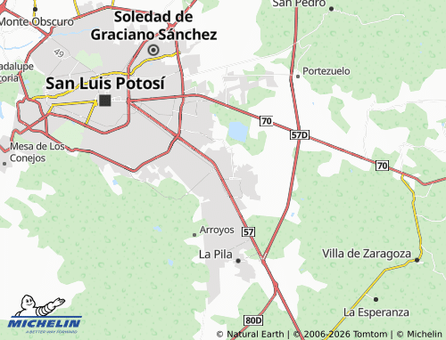 Mapa MICHELIN El Mesón - ViaMichelin