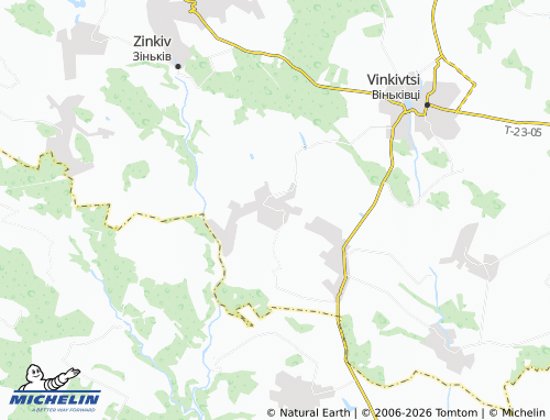 MICHELIN Velykyi Oleksandriv map - ViaMichelin