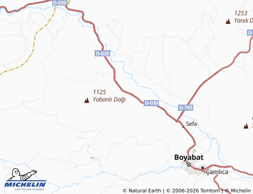 Mappa MICHELIN Salar - ViaMichelin