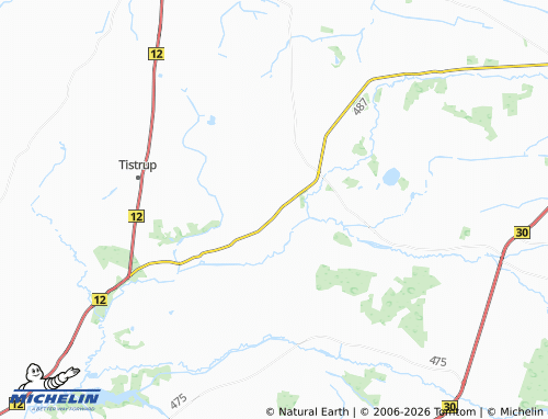 Mapa MICHELIN Hoddeskov - ViaMichelin