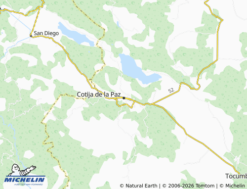 MICHELIN Fuerte map - ViaMichelin