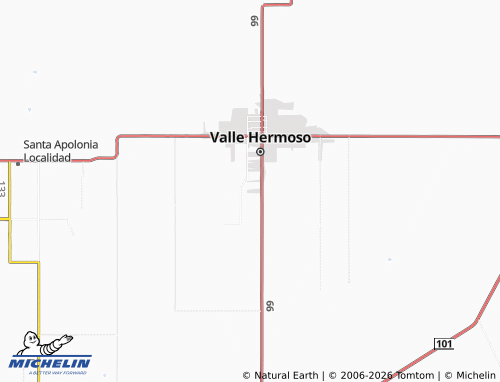 Mapa MICHELIN Palo Blanco - ViaMichelin