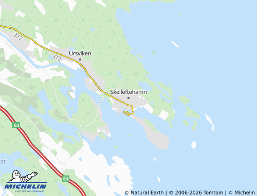 MICHELIN Skelleftehamn map - ViaMichelin