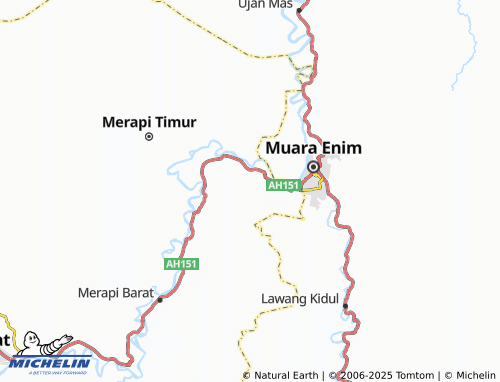 MICHELIN Tanjung Jambu map - ViaMichelin