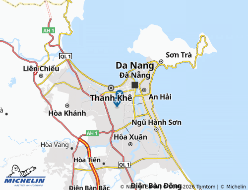 Mapa MICHELIN Thạc Gián - ViaMichelin