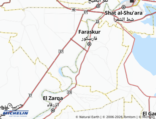 Mappa MICHELIN Kafr al-'Arab - ViaMichelin