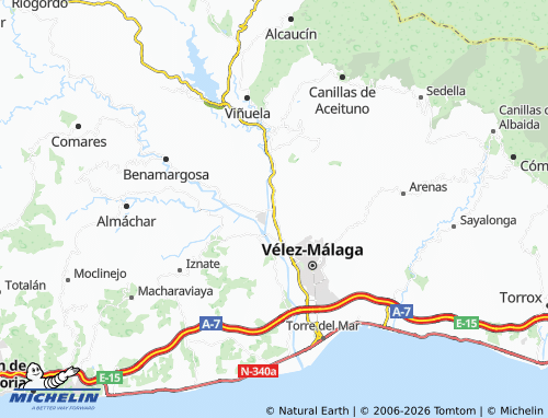 MICHELIN Trapiche map - ViaMichelin