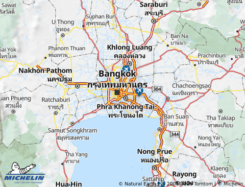 Mapa MICHELIN Vadhana - ViaMichelin