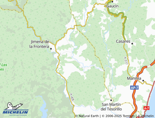 MICHELIN La Jumosa map - ViaMichelin