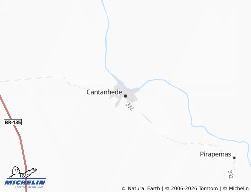 MICHELIN-Landkarte Cantanhede - ViaMichelin