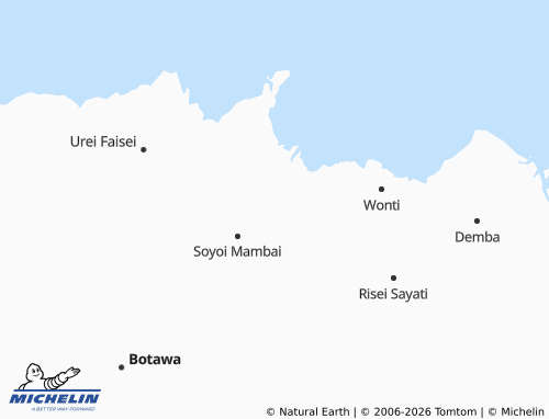 MICHELIN Sinabo map - ViaMichelin