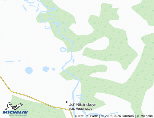 MICHELIN-Landkarte Lukina - ViaMichelin