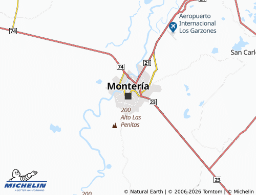 Mapa MICHELIN La Samaria - ViaMichelin