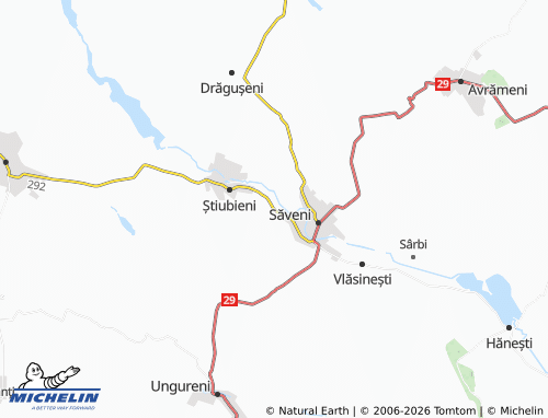 Mappa MICHELIN Chișcăreni - ViaMichelin