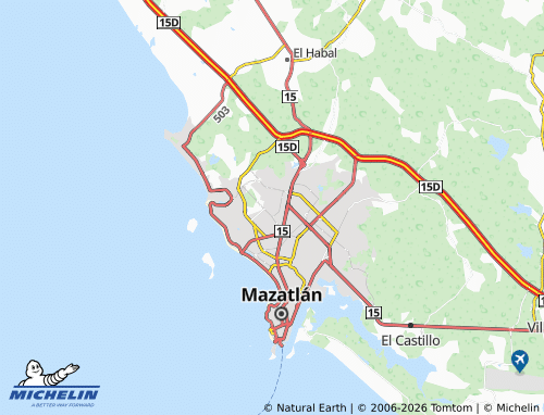 MICHELIN-Landkarte El Palmito - ViaMichelin