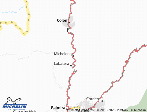 Mappa MICHELIN Michelena - ViaMichelin