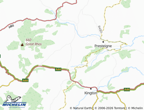 Mappa MICHELIN Evenjobb - ViaMichelin