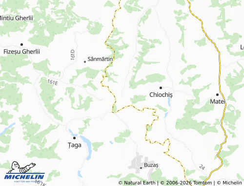 Mappa MICHELIN Sânnicoară - ViaMichelin