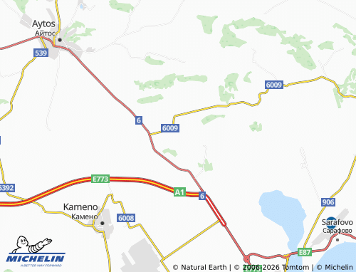 Mappa MICHELIN vz Banevo - ViaMichelin